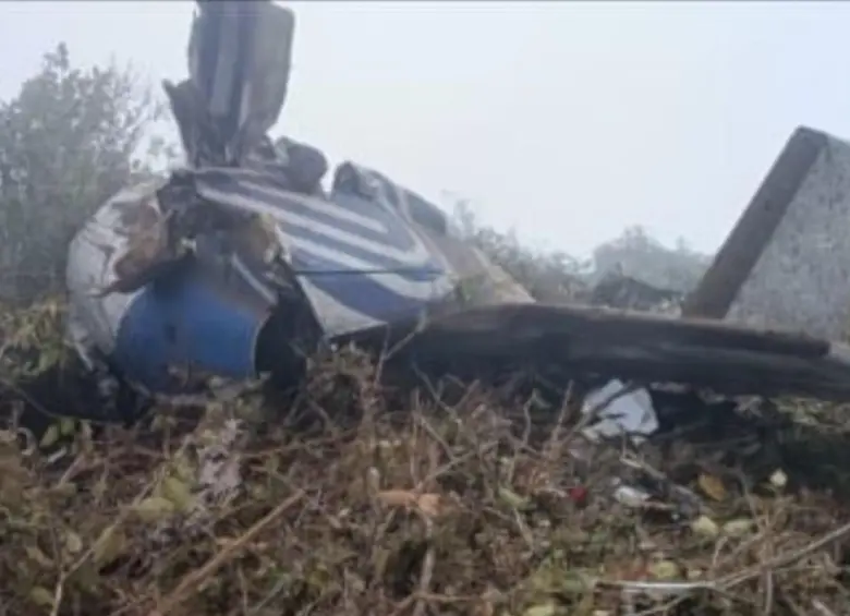 En la aeronave viajaban 15 personas: 13 pasajeros y 2 tripulantes. FOTO: Cortesía de Miguel Galeano Molina