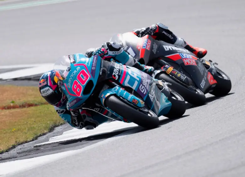 David Alonso continúa su adaptación a la segunda categoría del campeonato mundial de motociclismo. FOTO: GETTY