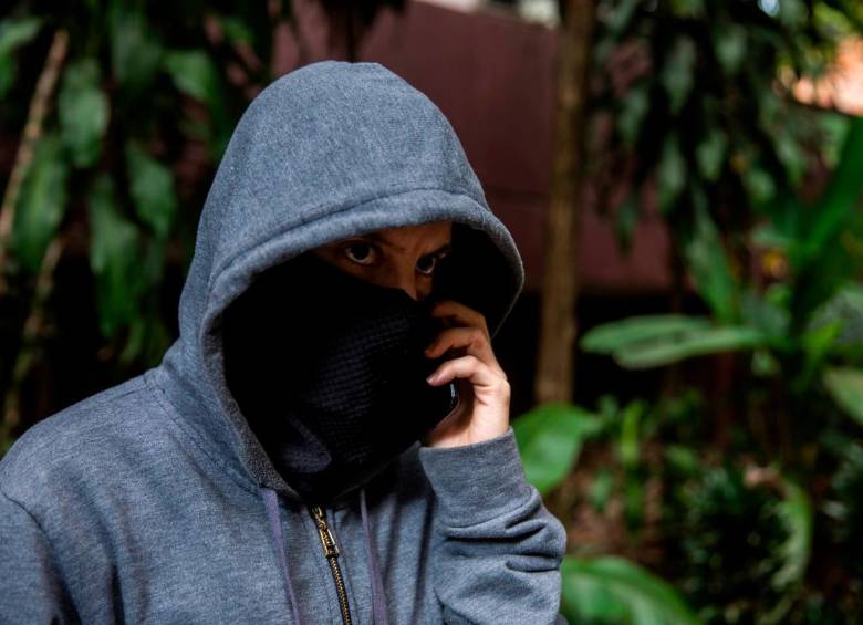 Los delincuentes capturados en un reciente operativo habían pactado el pago en un centro comercial. FOTO: CARLOS VELÁZQUEZ.