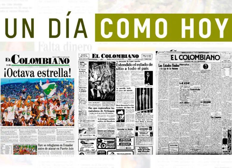 Un día como hoy 27 de junio