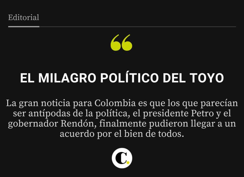 El milagro político del Toyo