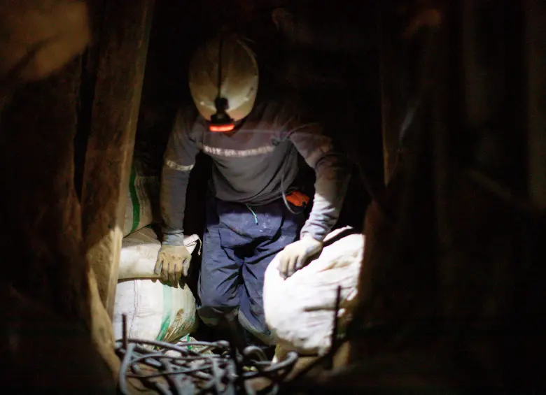 La inversión extranjera en minas y canteras cayó hasta US$178 millones en 2025, el nivel más bajo registrado en 27 años. FOTO EL COLOMBIANO. 