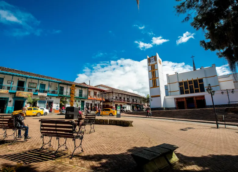 Sonsón está ubicado a 115 kilómetros de distancia de Medellín, poco más de tres horas de viaje. Foto EL COLOMBIANO. 