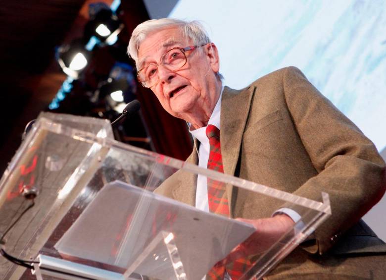 Edward O. Wilson fue acusado de determinismo genético y de justificar las desigualdades. Sin embargo, el entomólogo, calificado de “superestrella” de la ciencia, sigue siendo muy respetado. FOTO AFP.
