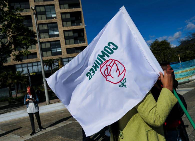 Partido Comunes, quien se llamó en su inicio Farc (Fuerza Alternativa Revolucionaria del Común) surgió del Acuerdo de Paz entre firmado en el 2016. Foto: Colprensa