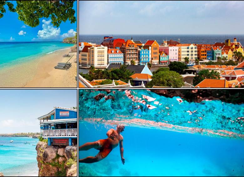 Planes, arquitectura y un mar de muchos colores, así es Curazao, destino turístico del Caribe. FOTOS Cortesía