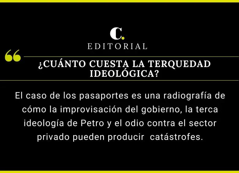 ¿Cuánto cuesta la terquedad ideológica?