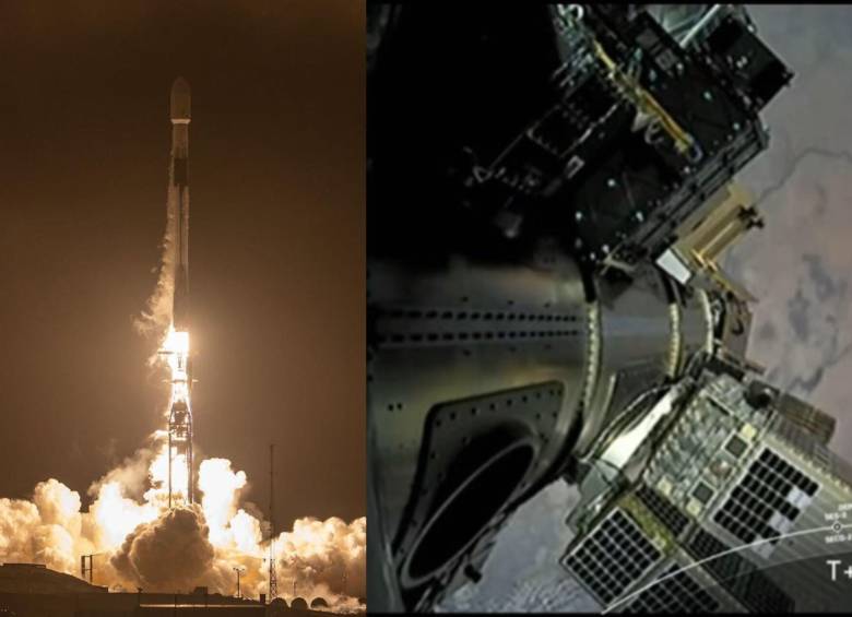 El satélite Facsat-2 Chiribiquete fue lanzado en abril de 2023, sin embargo, ya en diciembre de 2025 se sabía sobre su inoperatividad. Fotos: @FuerzaAereaCol y @MincienciasCo