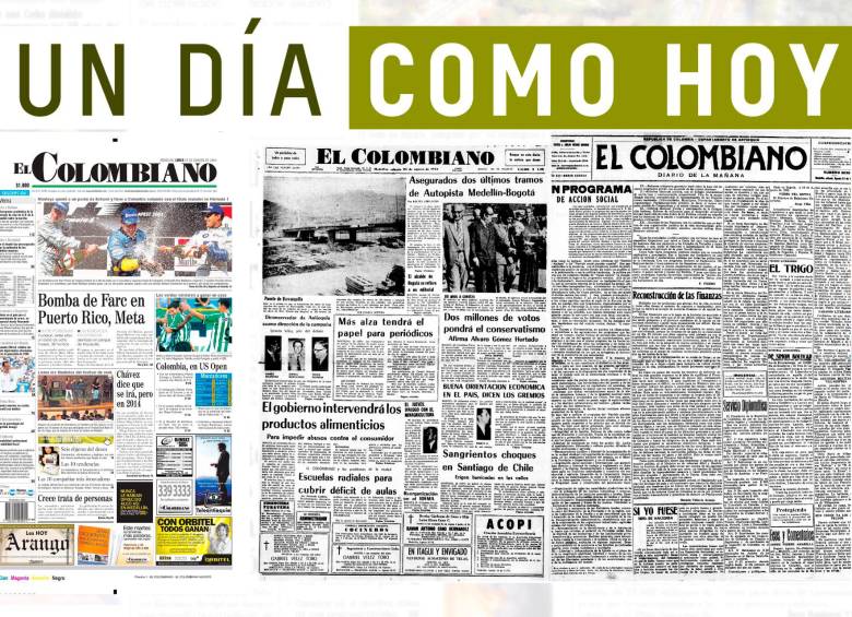 Un día como hoy 25 de agosto