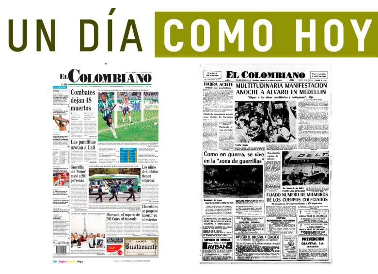 Un día como hoy 23 de febrero