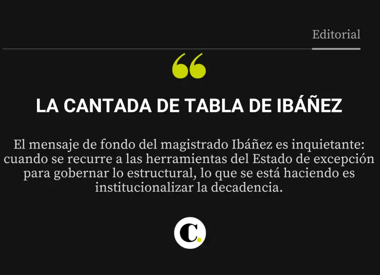 La cantada de tabla de Ibáñez