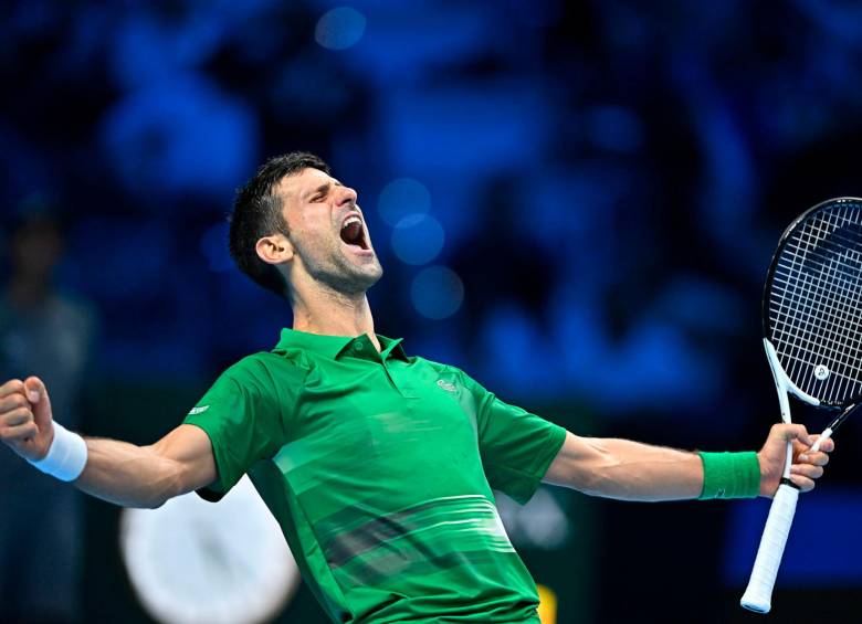 Novak Djokovic alcanzó su séptima final en lo que va de 2022. FOTO: EFE 