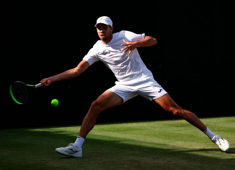 Daniel Galán igualó su merjor presentación en Wimbledon realizada el año pasado. FOTO GETTY