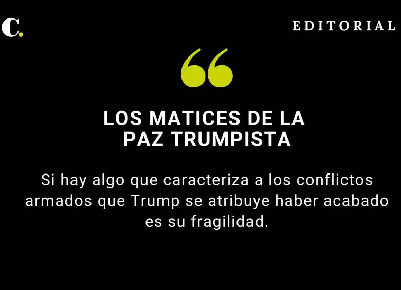 Los matices de la paz trumpista