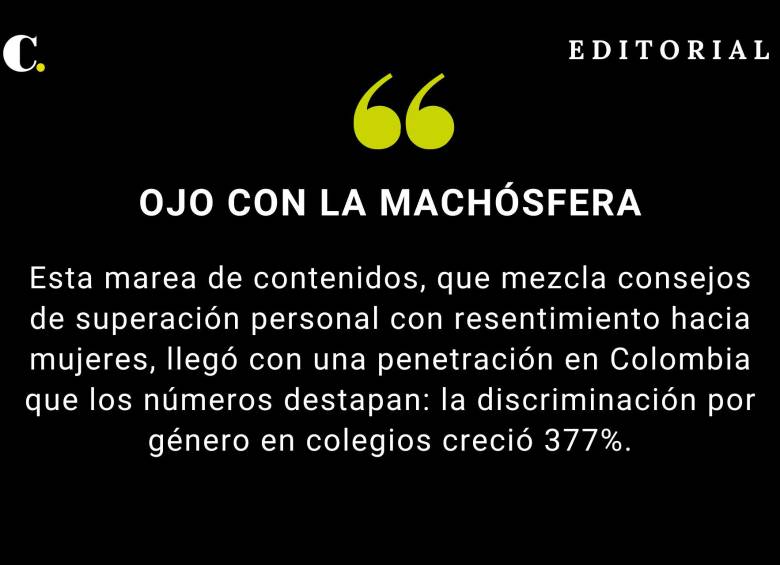 Ojo con la machósfera