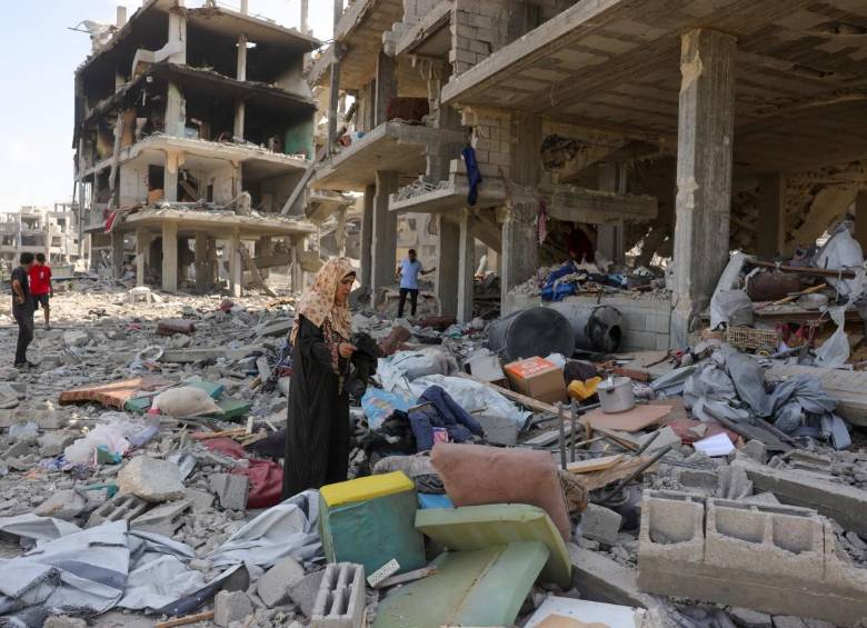 La guerra en Gaza ha dejado más de 62.000 muertos y al menos 244 periodistas asesinados desde 2023. FOTO: AFP