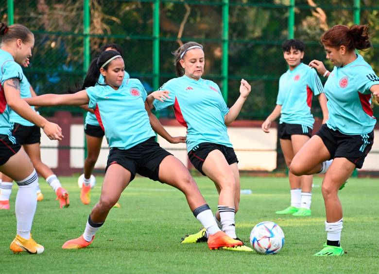 El plantel sub-17 ya entrena en Mumbai pensando en la final. FOTO: GETTY