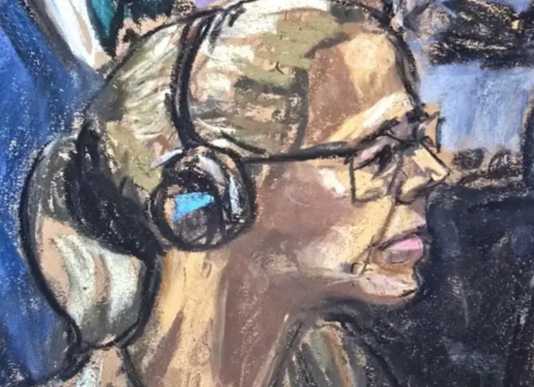 Cilia Flores ante un juez en Nueva York por segunda ocasión. Foto: redes sociales Jane Rosenberg