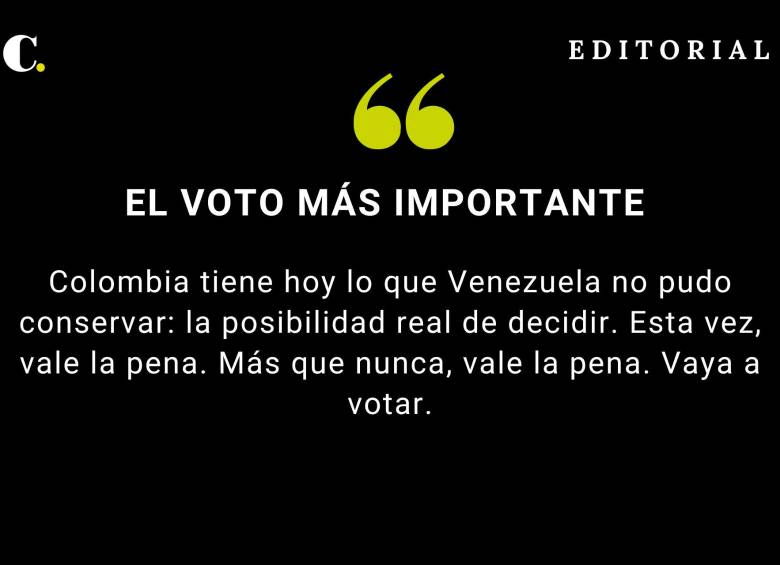 El voto más importante 