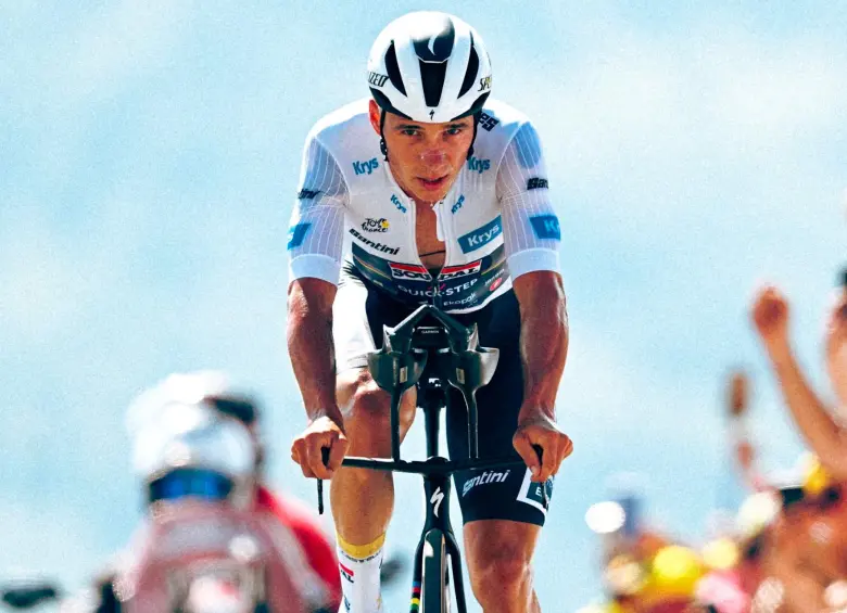 Remco Evenepoel, líder del Soudal Quick Step, es el vigente campeón mundial de Contrarreloj. También ostenta los títulos olímpicos de crono y ruta. FOTO: TOMADA DEL X DE REMCO EVEPOEL