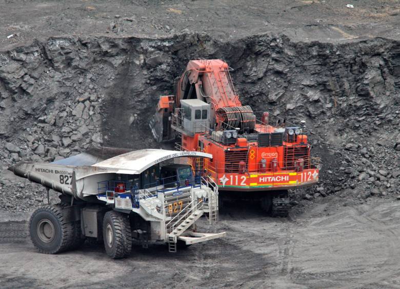 La producción de carbón en Colombia cayó a 53,9 millones de toneladas en 2025, el nivel más bajo en dos décadas, en contraste con el repunte global del mineral. FOTO EL COLOMBIANO