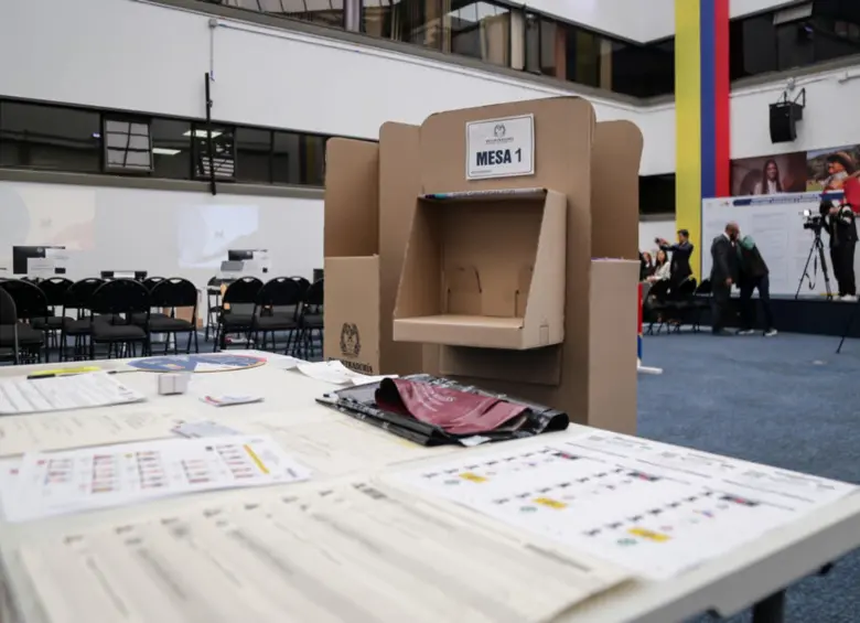 El próximo 31 de mayo será la primera vuelta presidencial. Foto: Colprensa