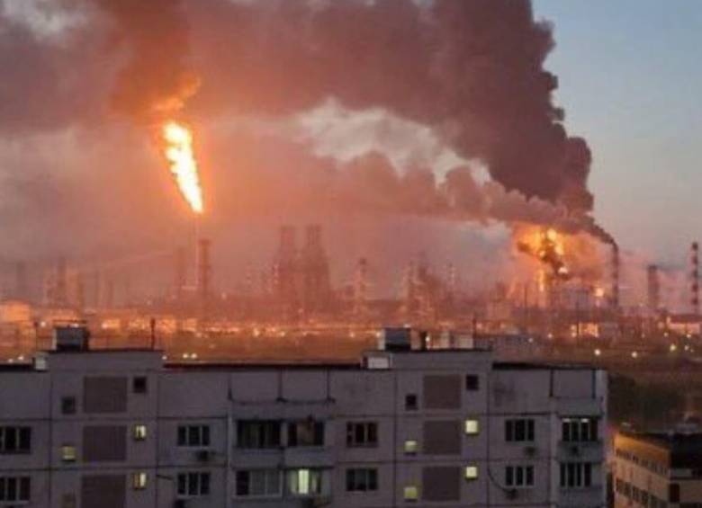 Rusia sufre ataque masivo de drones ucranianos en último día de elecciones legislativas. FOTO: captura de video