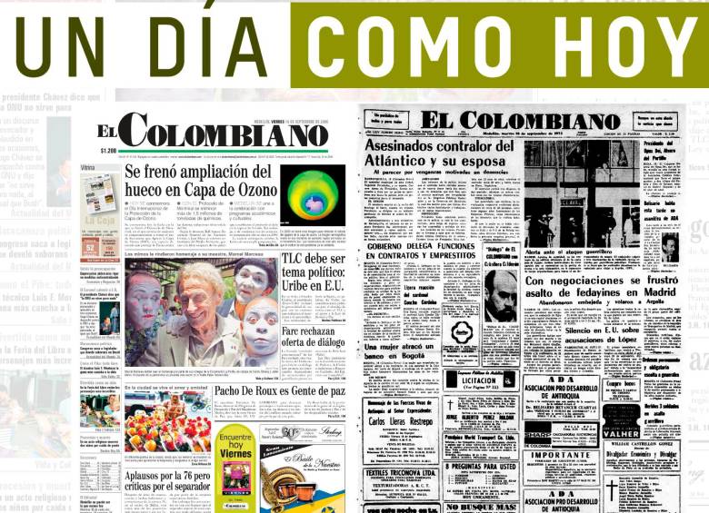 Un día como hoy 16 de septiembre