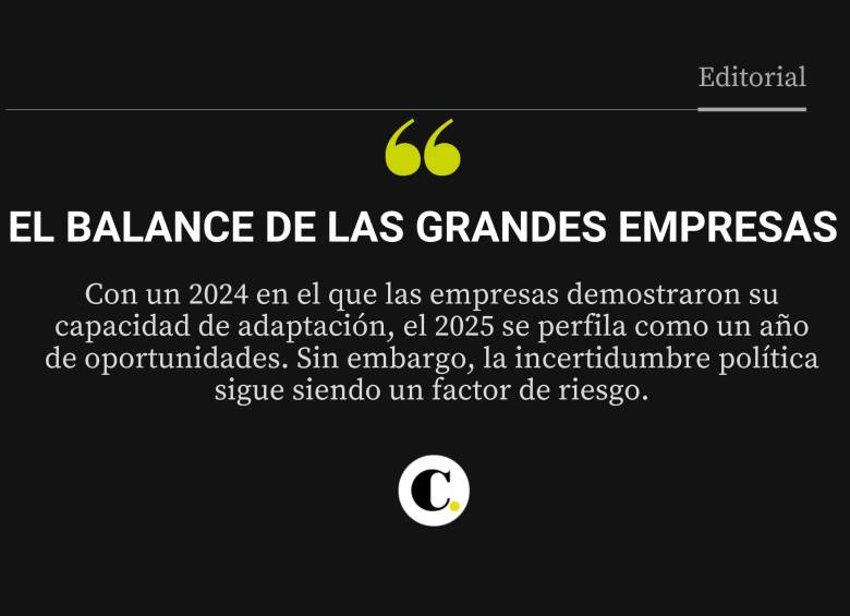 El balance de las grandes empresas