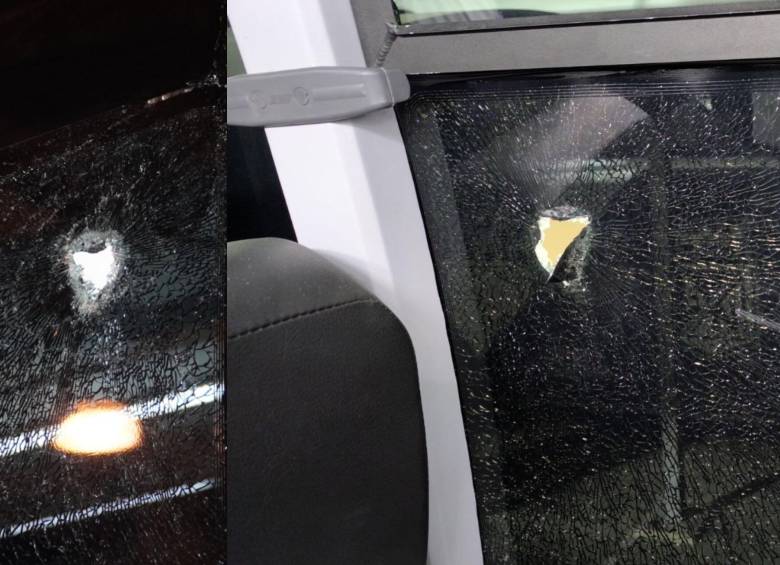 Junior de Barranquilla denunció el ataque al bus antes de entrar al estadio Ditaires. Foto: @JuniorClubSA