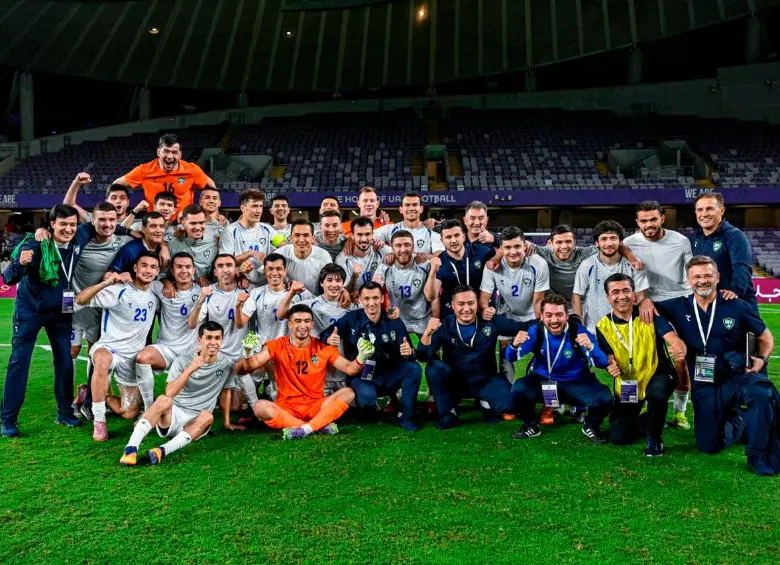 El seleccionado de Uzbekistán es dirigido por el exfutbolista italiano y entrenador Fabio Cannavaro. Foto: tomada del x de @UzbekistanFA