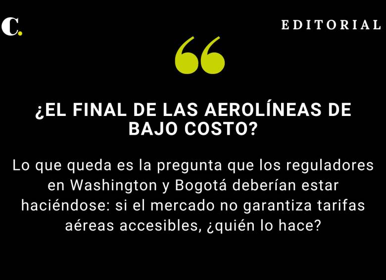 ¿El final de las aerolíneas de bajo costo?