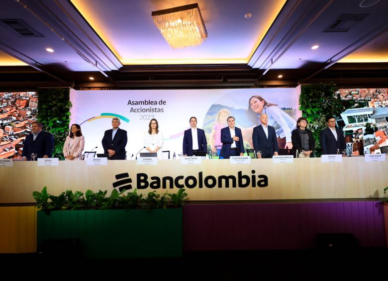 Los accionistas de Bancolombia recibirán un dividendo de $3.536 por acción este año. FOTO: Cortesía Bancolombia