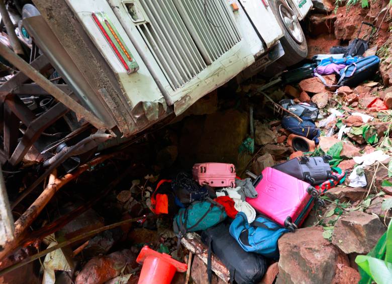 Fueron 17 las víctimas del accidente del bus de Remedios. FOTO MANUEL SALDARRIAGA
