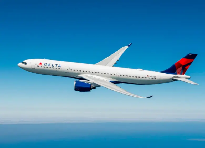 El vuelo DL56 de Delta llevaba 275 pasajeros y 13 tripulantes a bordo. FOTO: Tomada de Instagram @delta