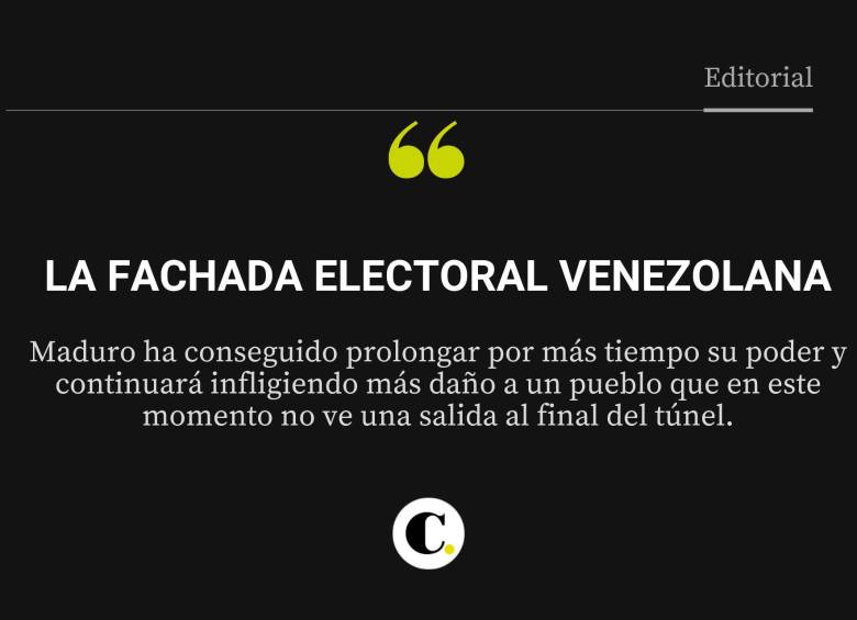 La fachada electoral venezolana