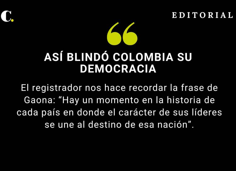 Así blindó Colombia su democracia