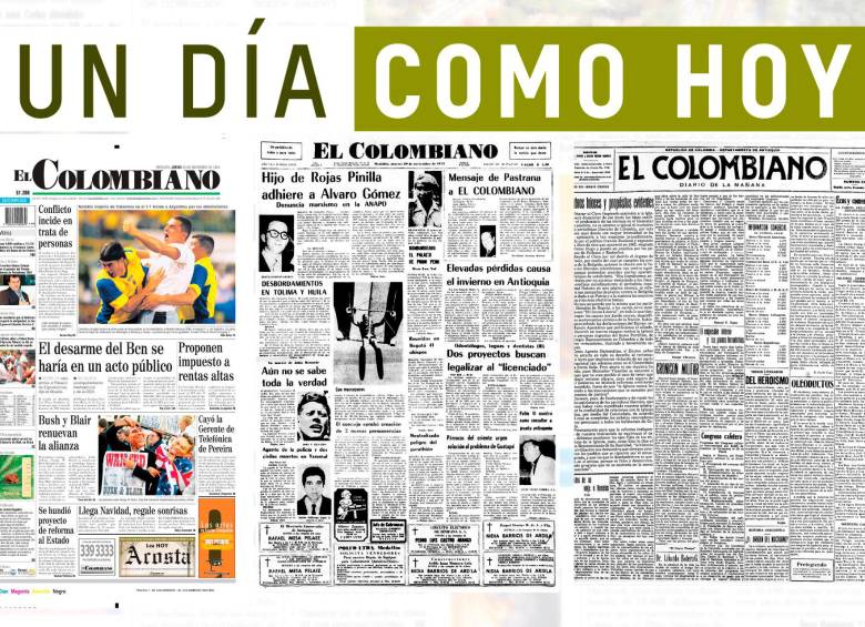 Un día como hoy 20 de noviembre
