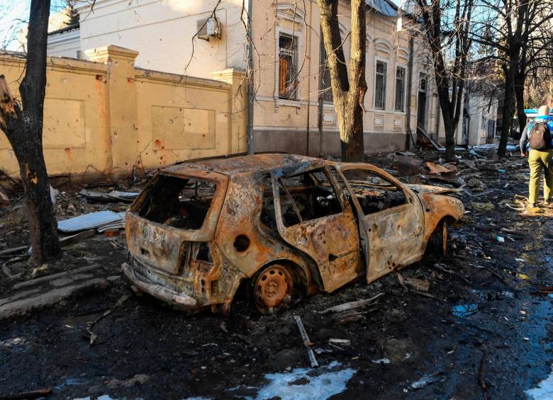 Hasta ahora Ucrania mantiene el control de los principales centros urbanos, informó el pentagono. FOTO EFE