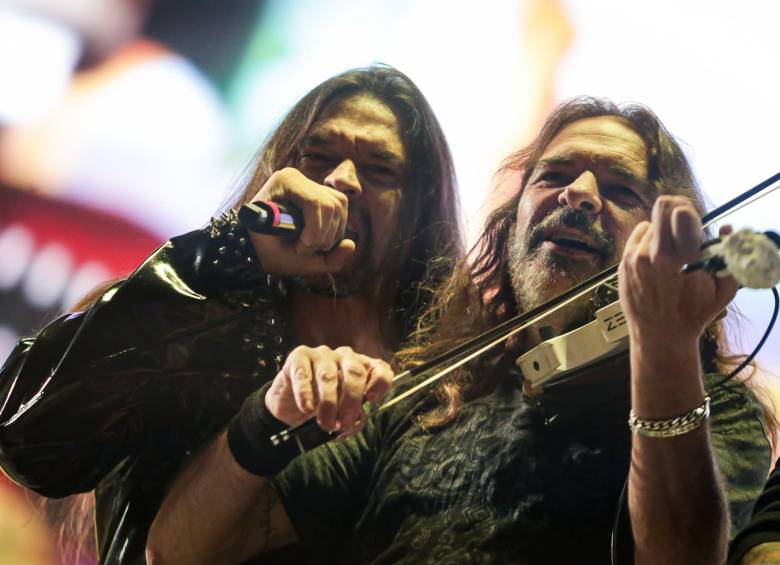 La última vez que Mägo de Oz se presentó en Colombia fue en septiembre en el Festival Cordillera 2026. FOTO: Cristian Bayona / Colprensa.