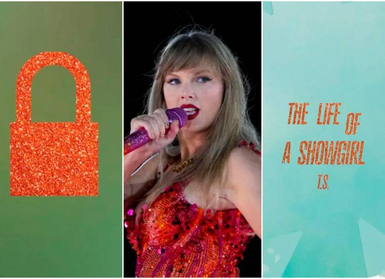 The Life of a Showgirl, el nuevo álbum de Taylor Swift, es el sucesor del The Tortured Poets Department, que vendió 1,4 millones de copias el primer día de su lanzamiento en 2024. FOTOS: Tomadas de la página web de Taylor Swift y AFP