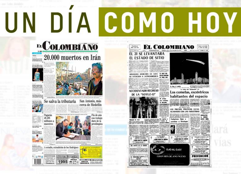 Un día como hoy 27 de diciembre