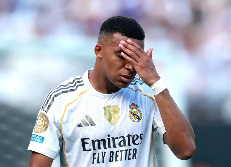 El delantero francés Kylian Mbappé, de 26 años, suma 41 goles con el Real Madrid esta temporada. FOTO: GETTY