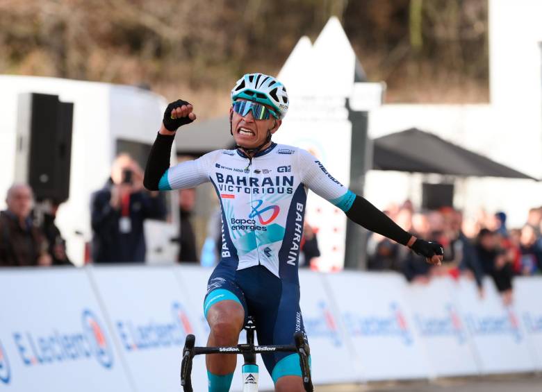 Santiago Buitrago logró su quinta victoria como corredor profesional. FOTO GETTY