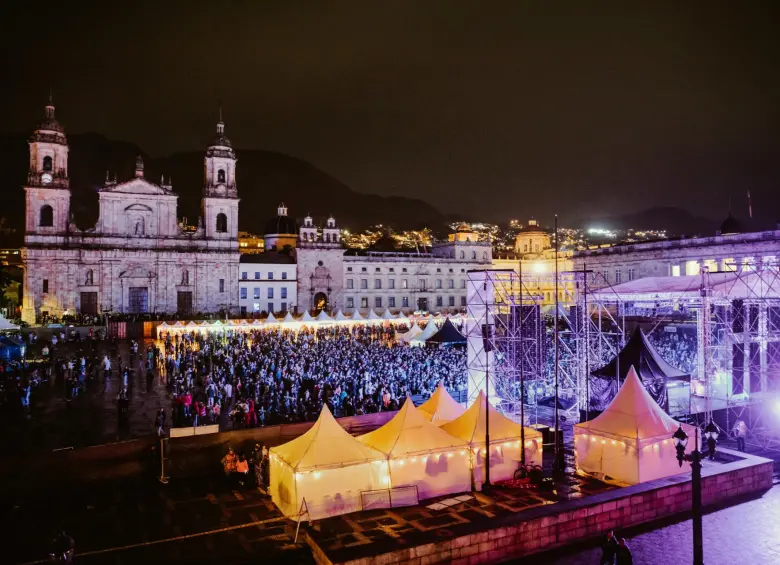 La Plaza de Bolívar será el epicentro del evento musical. FOTO: ALCALDÍA DE BOGOTÁ
