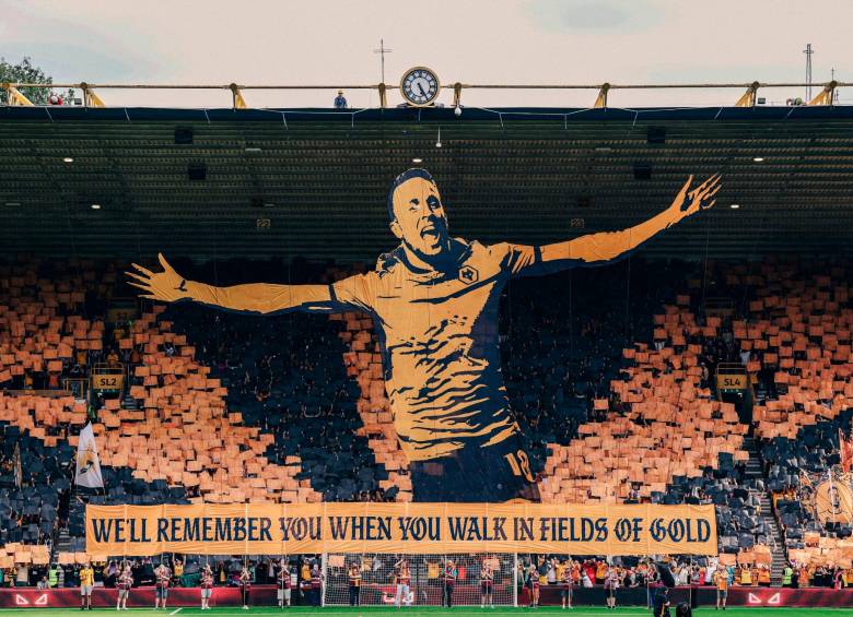 Mejores amigos hasta la eternidad: Ruben Neves cumplió promesa a Diogo Jota y viajó a homenaje que le hizo Wolverhampton 
