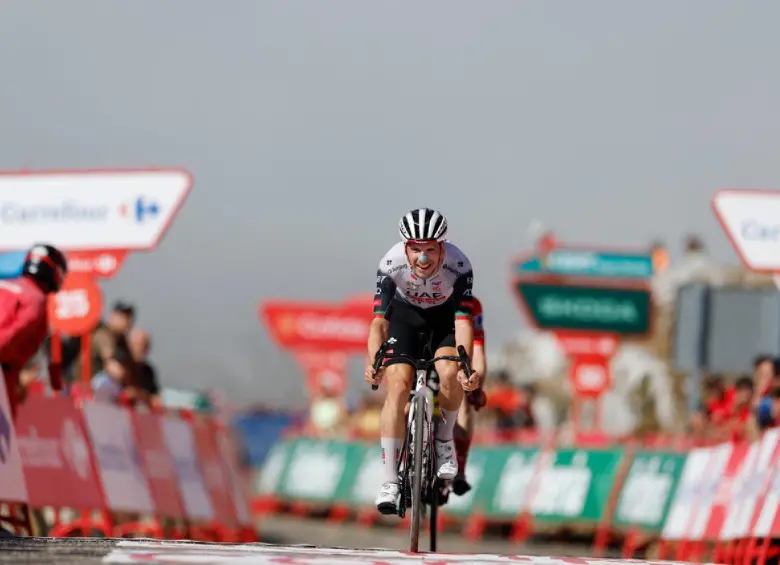 Almeida logró su triunfo 23 como profesional. FOTO X-VUELTA A ESPAÑA