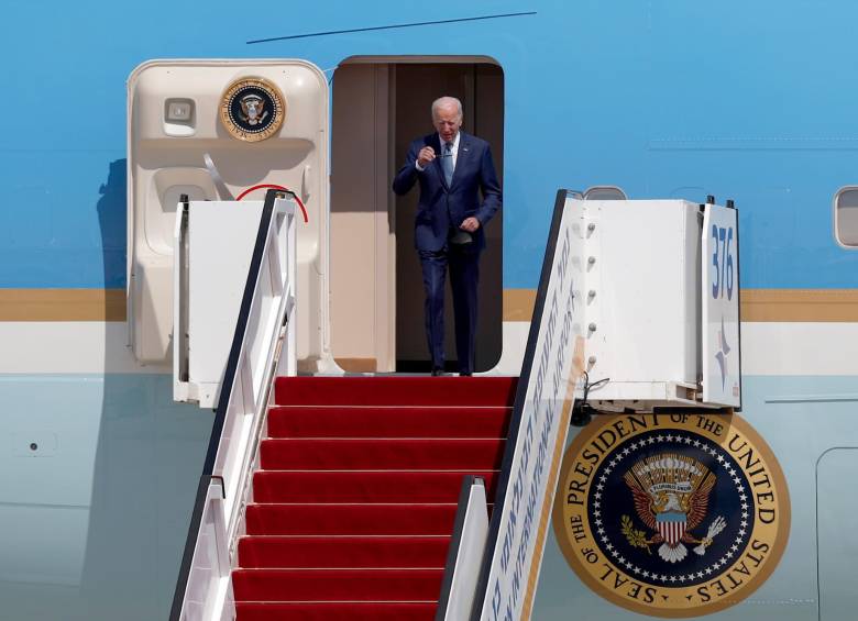 Biden está de gira por Medio Oriente esta semana. FOTO: EFE
