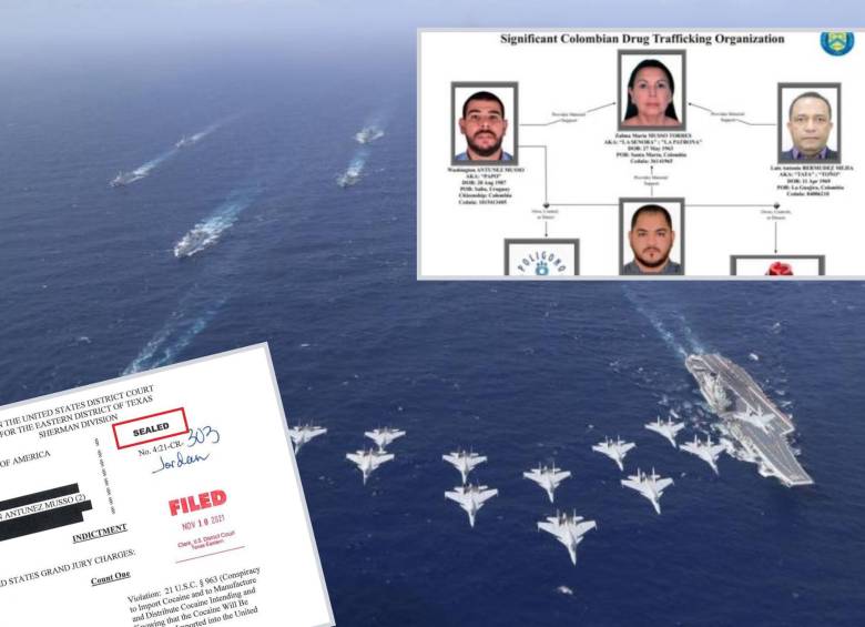 El Departamento de Guerra de Estados Unidos está al frente de la Operación Lanza del Sur en el mar Caribe, destruyendo narcolanchas. FOTO getty