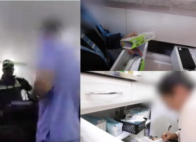 En un video compartido por las autoridades quedó registrado el procedimiento que contó con la ayuda de la Policía Nacional. Foto: Captura de video/Alcaldía de Bogotá
